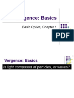 Vergence: Basics: Basic Optics, Chapter 1