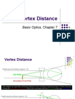 Vertex Distance: Basic Optics, Chapter 7