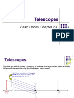Telescopes: Basic Optics, Chapter 23
