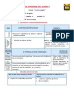 SESIÓN 5 Tutoría