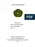 MakalahDemokrasi NurulIzzah 122020030152 D