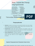 Pengorganisasian K.1 D Kep Manajemen Pak Tri