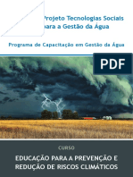 Educação para a gestão de riscos climáticos