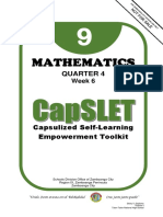 Mathematics: Quarter 4