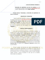 1536 Desecha AUXILIAR Junta DICTAR LAUDO y Admite