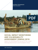 Social Impact Monitoring and Vulnerability Assessment (Simva) 2018