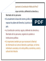 Por qué es importante la Constitución del Perú