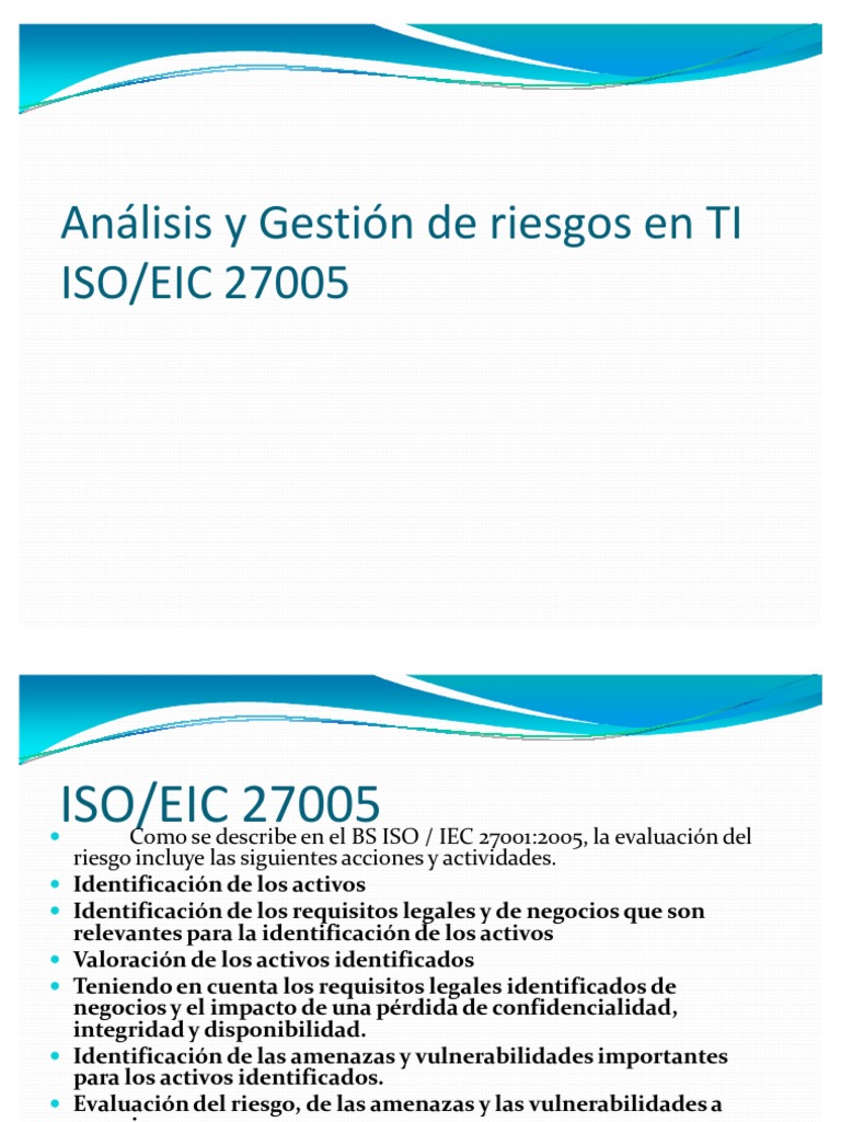 Iso Iec 27005 | PDF