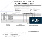 Kartu Rencana Studi Tahap Akademik