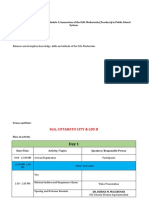 Training Matrix - Isal