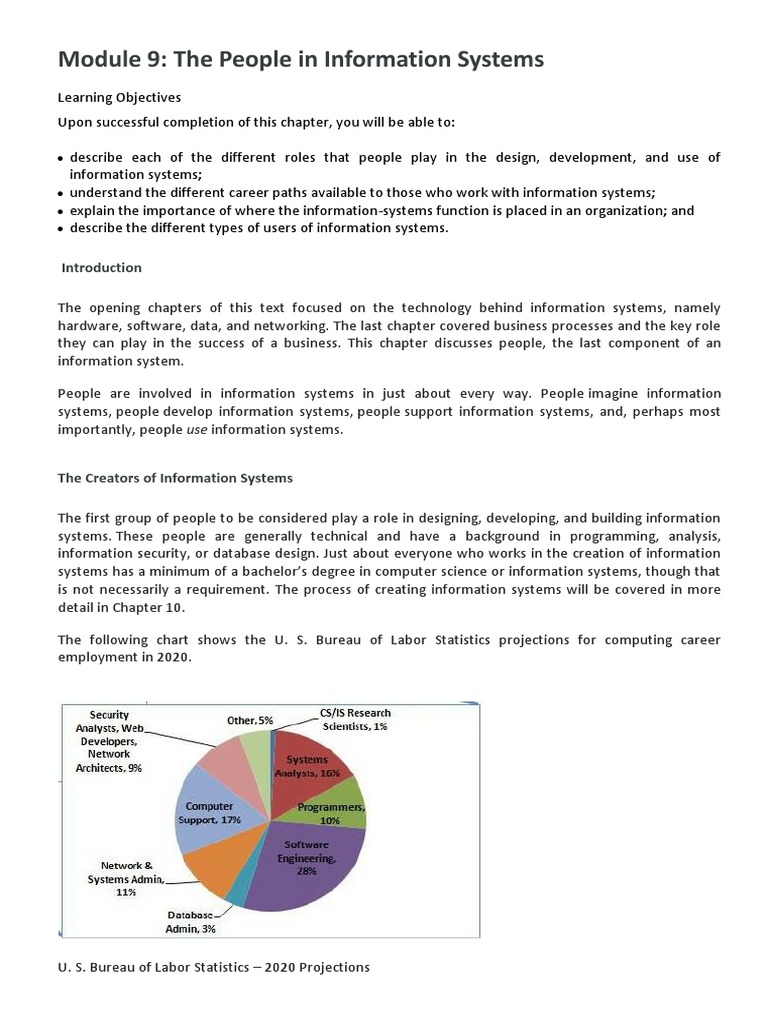 Roles and Career Paths in Information Systems: A Guide to the Diverse ...