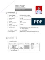 Daftar Riwayat Hidup Satria