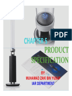 Chapter 5 - Product Specifications