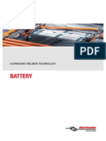Battery: Ultrasonic Welding Technology
