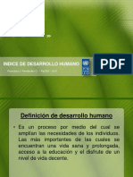 Análisis Demográfico - PPT - Indice de Desarrollo Humano