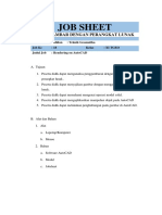 Jobsheet - Job18 - Rendering On Autocad