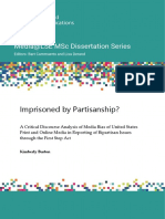 Imprisoned by Partisanship?: Media@Lse MSC Dissertation Series