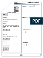 Aritmetica Division de Fracciones