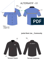 Desain Jacket Semi Jas