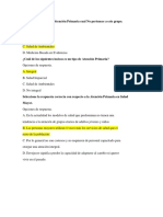 Tipos de Atención Primaria en Salud del Adulto Mayor