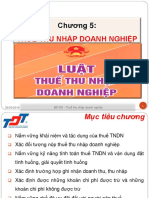 Chuong 5 - Thue Thu Nhap Doanh Nghiep