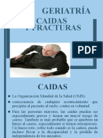 Caida y Fracturas en El Adulto Mayor