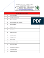 Daftar Obat High Alert