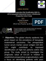 Improved Preoperative Risk Stratification With Ca-125 in Low-Grade Endometrial Cancer: A Multicenter Prospective Cohort Study