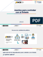 Impedimentos para Contratar Con El Estado