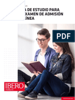 Guía de Estudio para Examen de Admisión