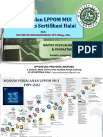 Materi Pengenalan LPPOM & Proses Sertifikasi Halal - DRM 26032022-1-31