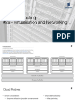 Virtualization and Networking in Cloud Computing