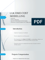 Cocomo Cost Modelling