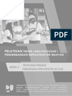 Penyusunan Program Pembangunan Infrastruktur Wilayah