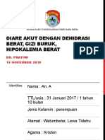 Lapsus Diare Akut Dengan Dehidrasi Berat, Gizi Buruk 15 November 2018