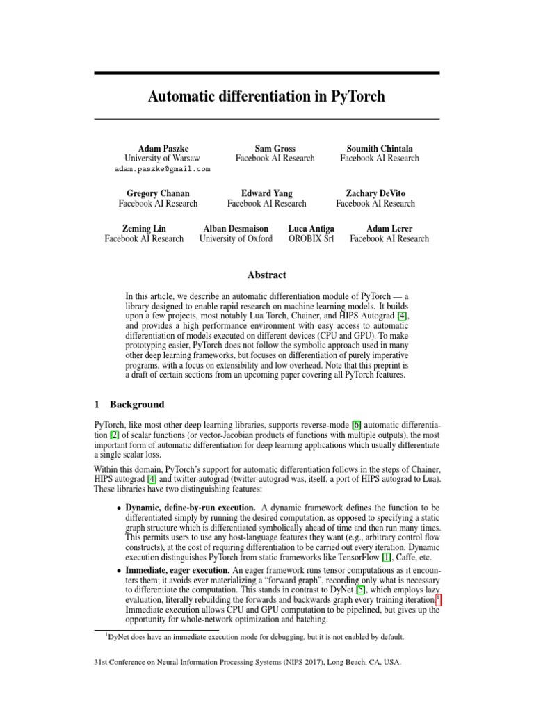 Automatic Differentiation in P PDF Subroutine Variable