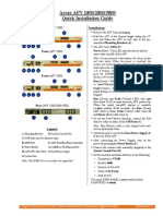 Array APV 1800/2800/5800 Quick Installation Guide