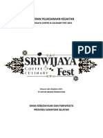 Laporan Pertanggungjawaban Sriwjaya Coffee & Culinary Fest 2021