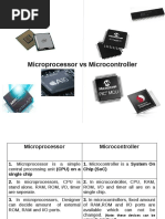 Microprocessor Vs Microcontroller