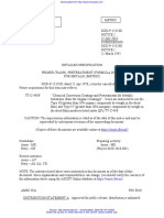 Dod P 15328d Notice Cancelacion TT C 490