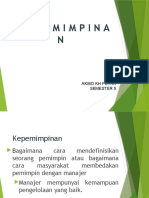 Kepemimpinan