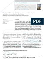 Dispersion Modeling and Air Quality Measurements To Evaluate The Odor Impact of A Wastewater Treatment Plant in İzmir