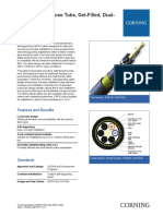 Solo ADSS Loose Tube, Gel-Filled, Dual-Jacket Cable: 24 F, Single-Mode (OS2)