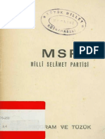 MSP Parti Programı