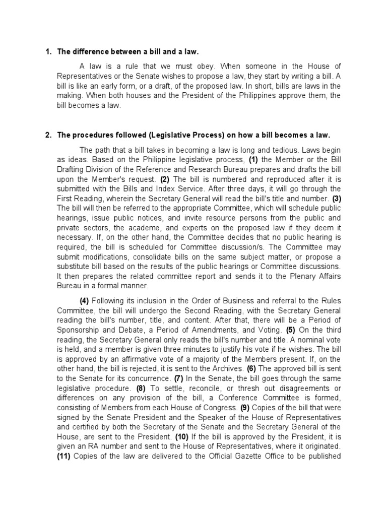 Assignment1 1 | PDF | Bill (Law) | United States House Of Representatives