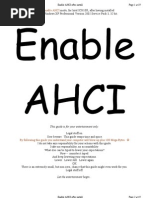 Download How to Enable AHCI Mode by d20061017591 SN58927211 doc pdf