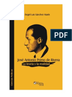 Jose Antonio Primo de Rivera La Teoria y La Realidad