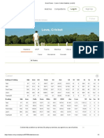 Grant Flower - Career Cricket Statistics - cricHQ
