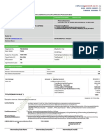 A Concise Policy Schedule for Act Liability Insurance