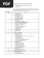 Application Development and Emerging Technologies Syllabus